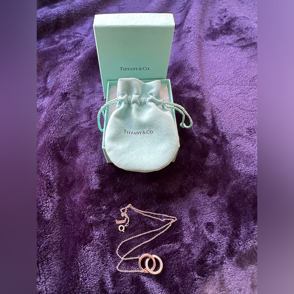 Tiffany and co sterling chain link necklace